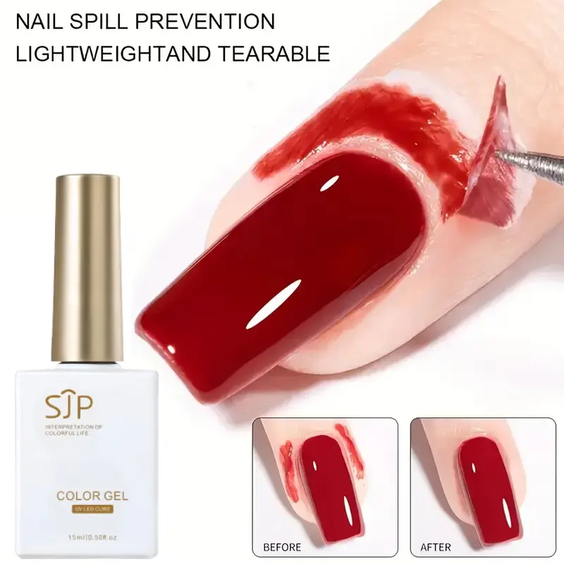 Liquid Latex for Nails, Nail Care Solution, Nail Care Keratin Protection, Manicure Liquid Latex, 15ML Keratin Barrier, Pedicure Care, Women's Gift, Nail Care Product, Gel
