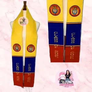 Colombia Graduation Stole