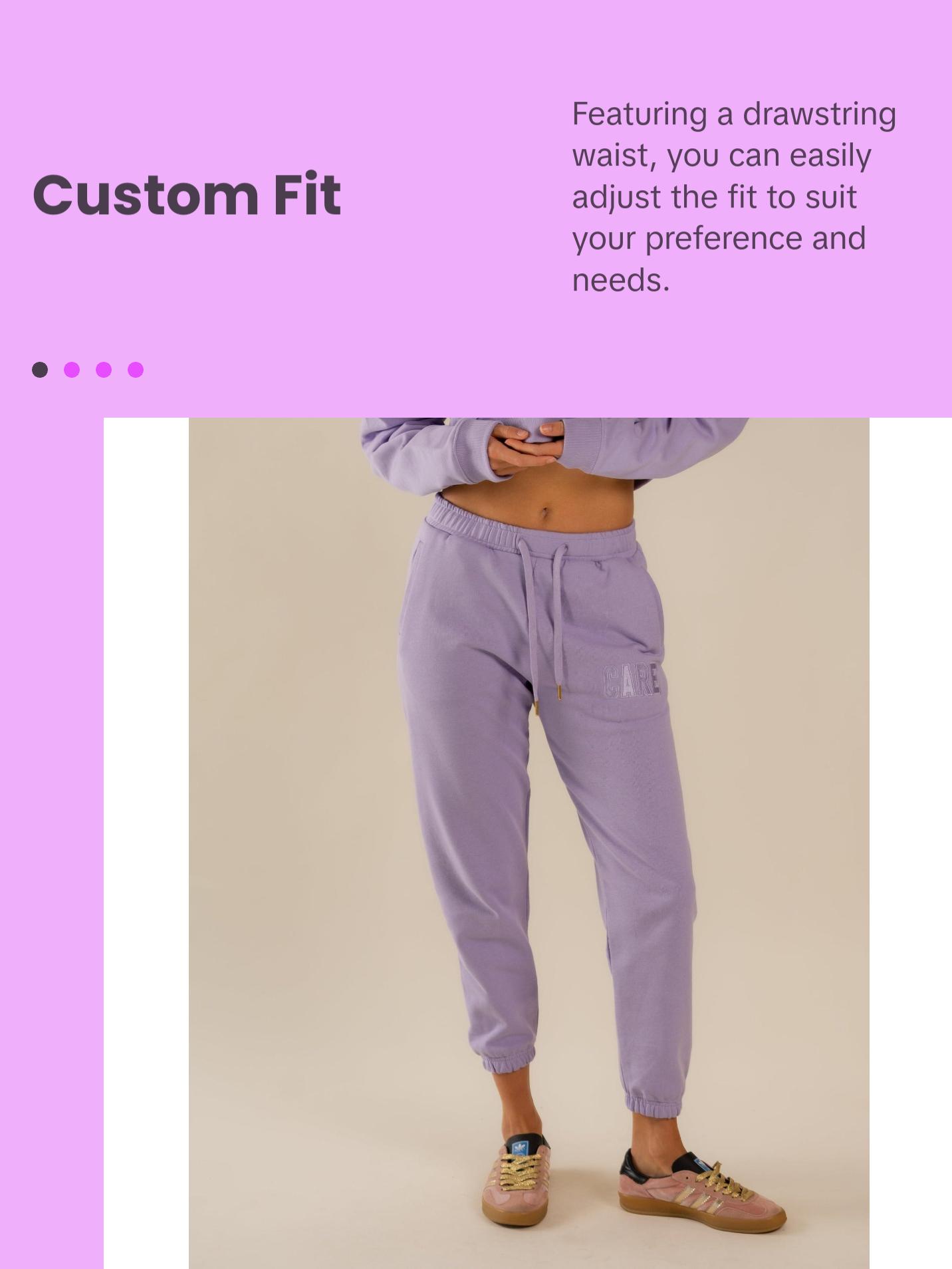 CARE Classic Sweatpants - Lilac