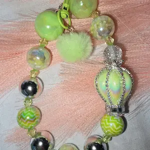 beautiful balloon keychain/bag charm