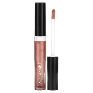 wet n wild MegaSlicks, Lip Gloss, 554B Bronze Berry, 0.2 fl oz (6 ml)