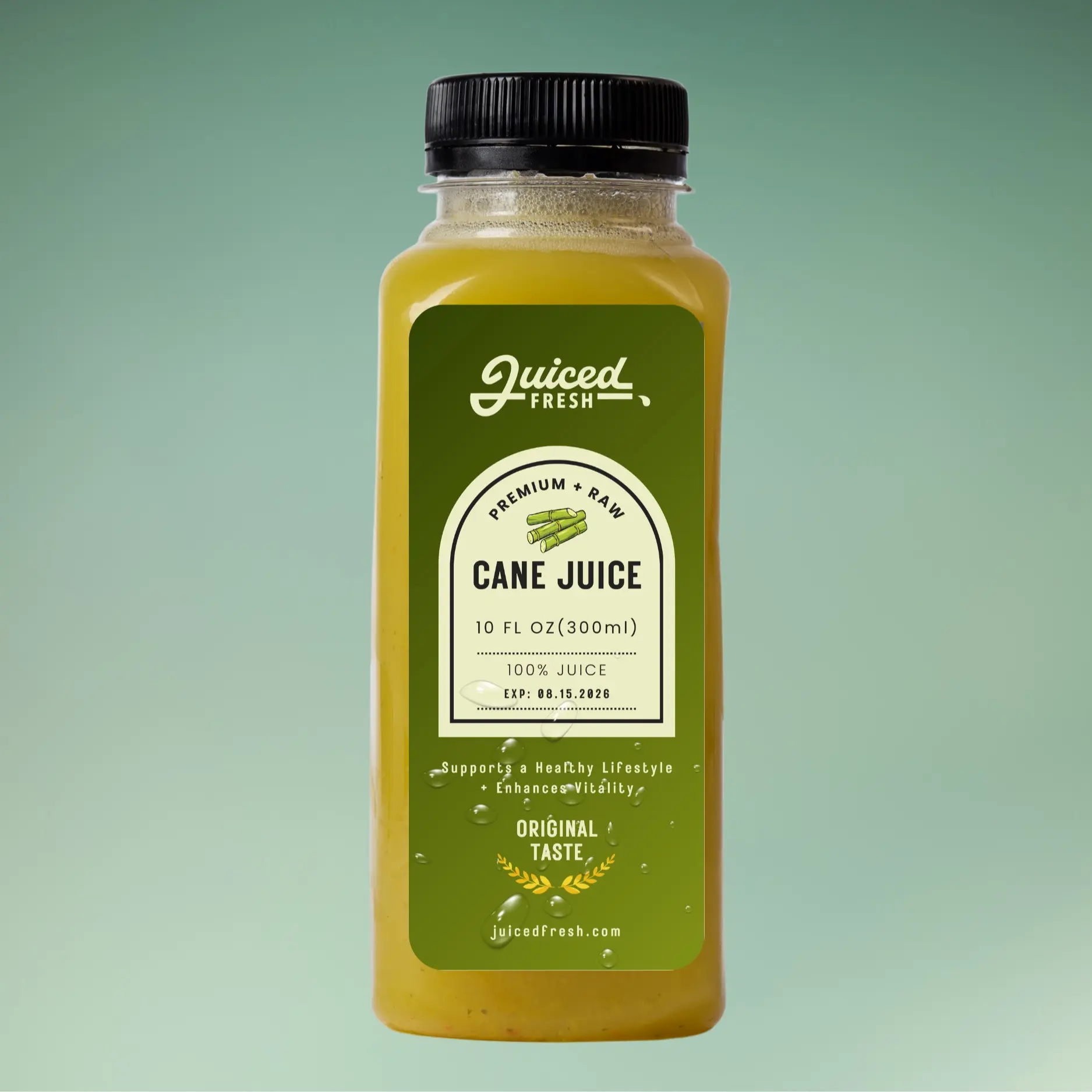 Pure Sugarcane Juice (24 Servings), Coconut Water, Frozen Tropical Hydration Drink, Tropical Juice, Frozen Drink