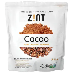 Zint Pure Organic Powder, Cacao, 32 oz (907 g)