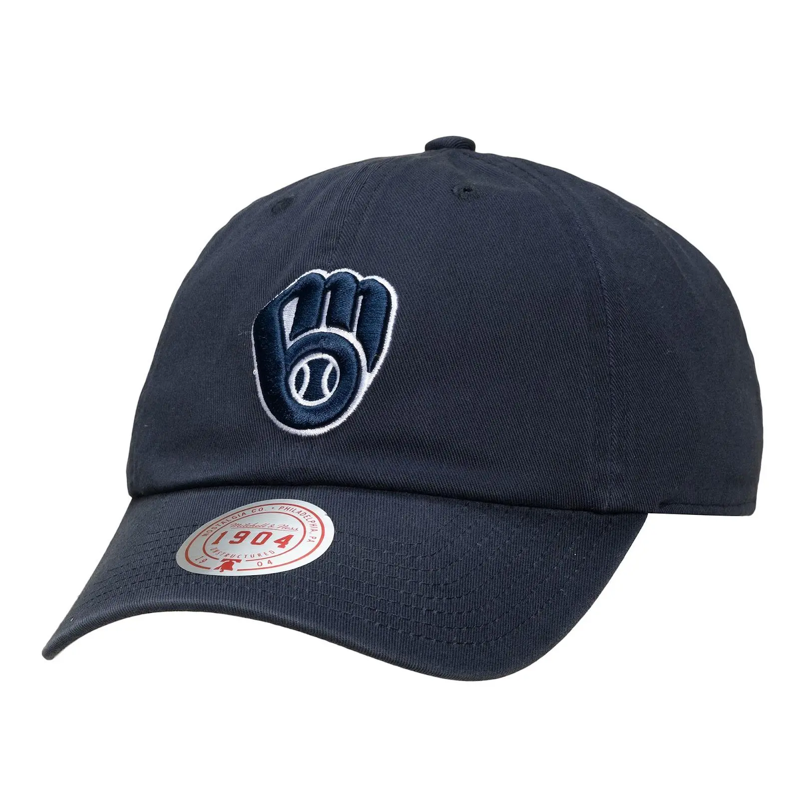 Milwaukee Brewers Navy 1904 Adjustable Dad Hat