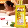 Turmeric Honey Plant Cosmetic Body & Massage Oil - Hydrating Moisturizer for Adults, All Skin Types, Winter Warmth, Nourishing Antioxidant Formula, 7-Day Softening Enhancement, 6.0-8.9 fl oz (200 ml), 24-Month Shelf Life