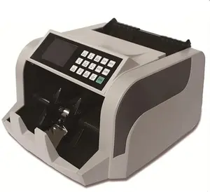H-6100 Mix Denomination Money Counter, Value Counting, Back Loading Counting, IMG/WL/UV/IR/MG Counterfeit Detection,Cash Counting for Buiness