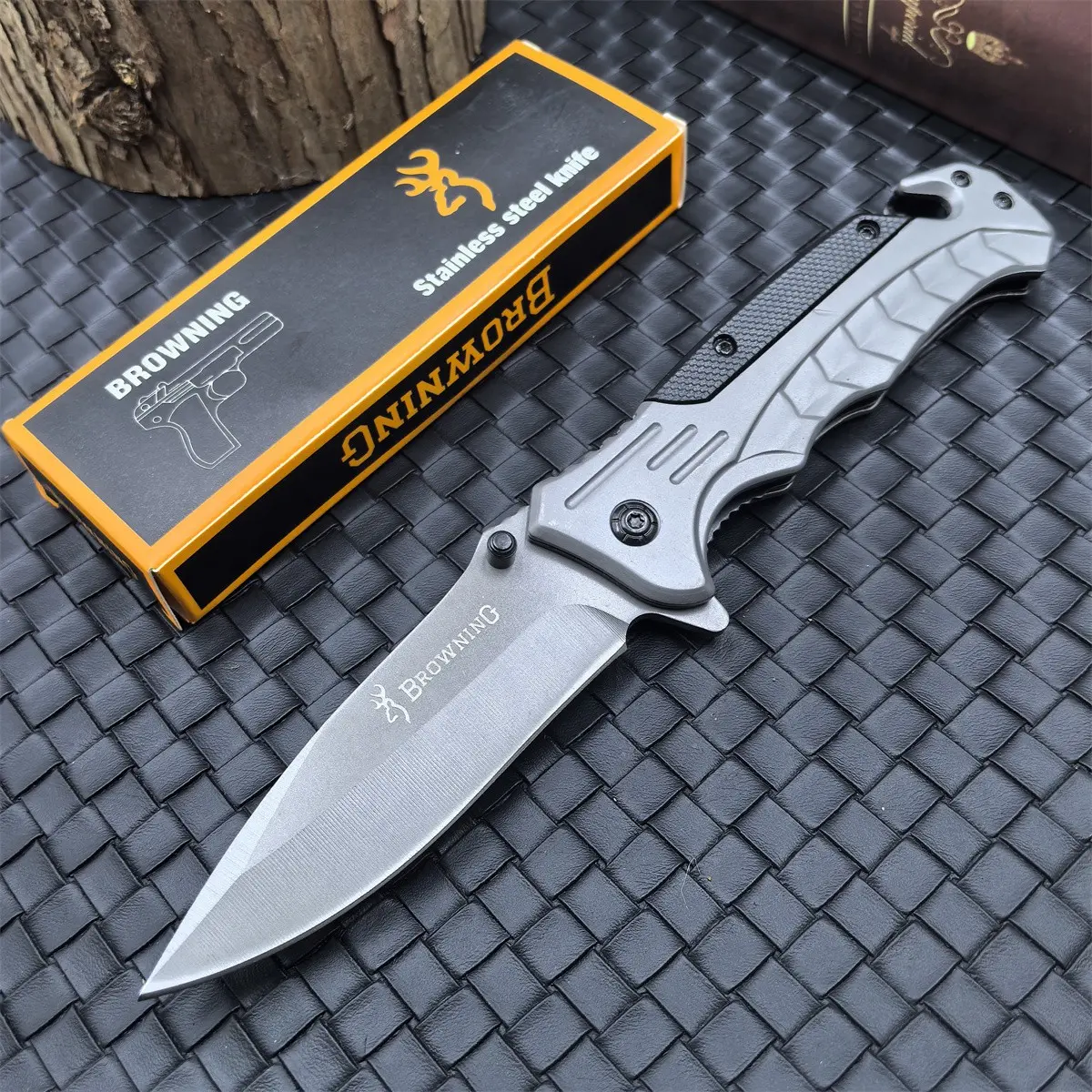 New Folding Pocket Knife 5cr13mov420 Steel Handle, Ideal for Outdoor Camping Hiking Fishing, Durable and Portable Survival Tool, Portable Knives