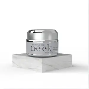 AminoGenesis Neck Control Cream -  Lifts, Firms & Tightens - 1.7oz, Daily Use, Natural Formula - Cosmetic Plant Neck  Firming Body Care Green Tea