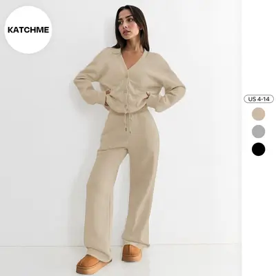 Katch Me Affordable Loungewear Medium Cardigan Outfit TikTok Shop