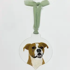 Custom Painted Pet Ornament - Perfect Gift for Any Pet Lover