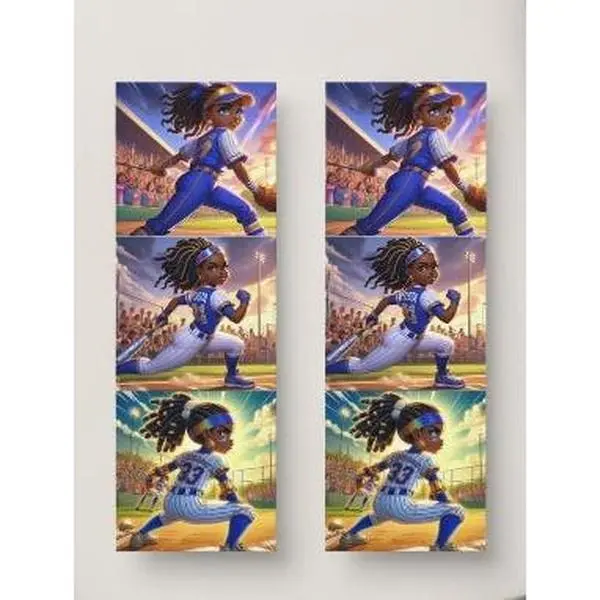 Sporty Girls Bookmark