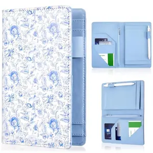 Server Book for Waitress With Zipper & Money Pockets Leather Organizer Fits Apron