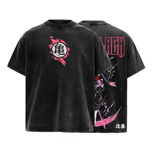Goku Black Super Saiyan Rose Vintage Acid Wash Graphic T-Shirt | Heavy Cotton Oversized Anime Streetwear Top for Men & Women | Zamasu Energy Scythe Retro Manga Tee | Casual Japanese Cosplay Apparel | Trending Otaku Merch & Best Gift Anime Clothes Outfit