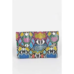 Multi Color Python Printed Convertible Envelope