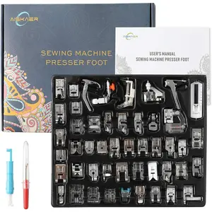 48Pcs Sewing Machine Presser Feet Foot Set for, Babylock,,, Elna,, New Home,,