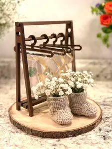 Mini Cookie Closet Display Rack with 4 Hangers