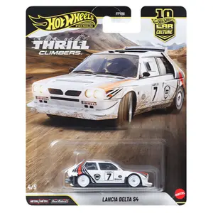 Hot Wheels Car Culture 2026 Thrill Climbers Lancia Delta S4, 1:64 Scale, Diecast Model Car