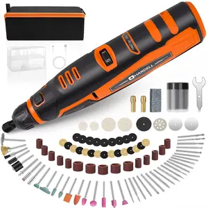 12V Cordless Rotary Tool, 6-Speeds Rotary Tool Kit, Power Rotary Tools with 94 Accessories for Engraving, Sanding, Polishing, Cutting, Carving, and Craft Projects