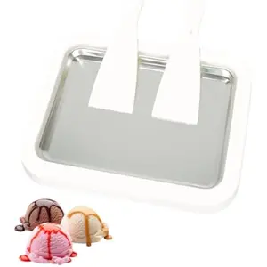 Instant Ice Cream Maker,Rolled Ice Cream Maker, Soft Serve Ice Cream maker,Perfect for Frozen Yogurt, and More! Food grade stainless steel ice cream roll machine for home us