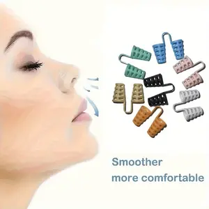 3pcs Anti-snoring Device, Anti-snoring Nose Clip, Sleep Anti-snoring, Home Travel Products, Bedroom Sleeping Products To Relieve Snoring, No Battery Required for Home Use, A Variety of Colors Can Be Selected