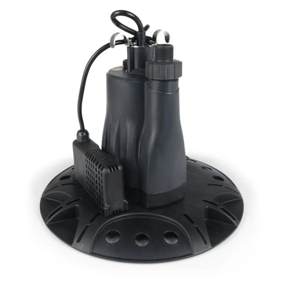 212 MAIN 0.25 HP Thermoplastic Switchless AC Submersible Pump - Self-Priming Swimming Pool Pump, Pool Accessory for Flat Surfaces & Small Areas, Swimming Pool Pumps