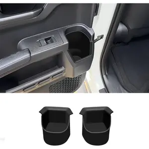 ilicone Insert for 2025 Toyota 4Runner Accessories, Anti-Slip Drink Holder Mat for Center Console, Interior Liner Compatible with 4Runner Accessories (Front Cup Holder)