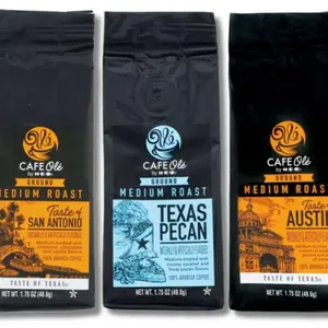 Texas coffee lovers!  Cafe Ole Sampler Pack: Pecan + San Antonio + Austin flavors in one 3-pack! HEB’s fave blends  Perfect holiday/Father’s Day gift idea  Who’s grabbing this? Drop a  if you’re obsessed! #TexasCoffee #HEB #CoffeeLovers #GiftIdea