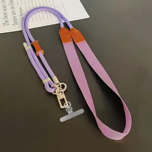 Universal Fashion Phone Lanyard, Detachable Long Crossbody Strap, Adjustable Neck Strap for iPhone and Samsung, Durable Anti-Drop Design, Smartphone Accessories, Phone Sling