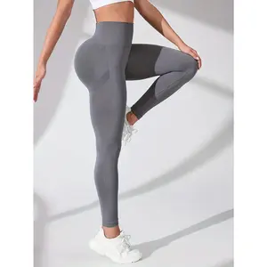 High Waist Seamless Women's Compression Athletic Yoga Leggings, Butt Lift, Stretchy Workout Pants, Tummy Control