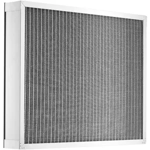 VEVOR 20x25x4 inch Electrostatic Air Filter, AC/HVAC Furnace Filter Washable & Reusable Aluminum, MERV 8 Long Lifetime, Home or Office (Actual Size: 19.37 x 24.37 x 3.58 in)