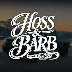Hoss and Barb Chevrolet Decal 10 inch