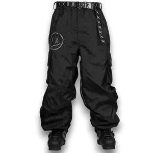 Numbskull Slacker Baggy Snow Pant 2.0 - Black