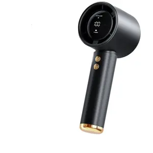 Portable Fan with 10-Hour Cooling, Personal Handheld Fan with LED Display, Metal Case, 10000 Rpm Power, 1800mah Battery, Travel Essential Gift, Adjustable Cooling Fan