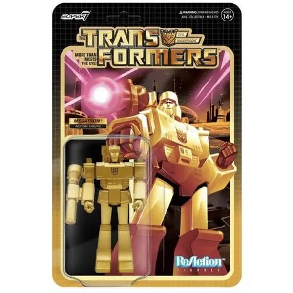 Transformers - Reaction Figures Wv1 - Megatron (Golden Lagoon)  [COLLECTIBLES] Action figurine/statue, Collectible