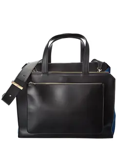 Valextra Passepartout Large Leather Satchel