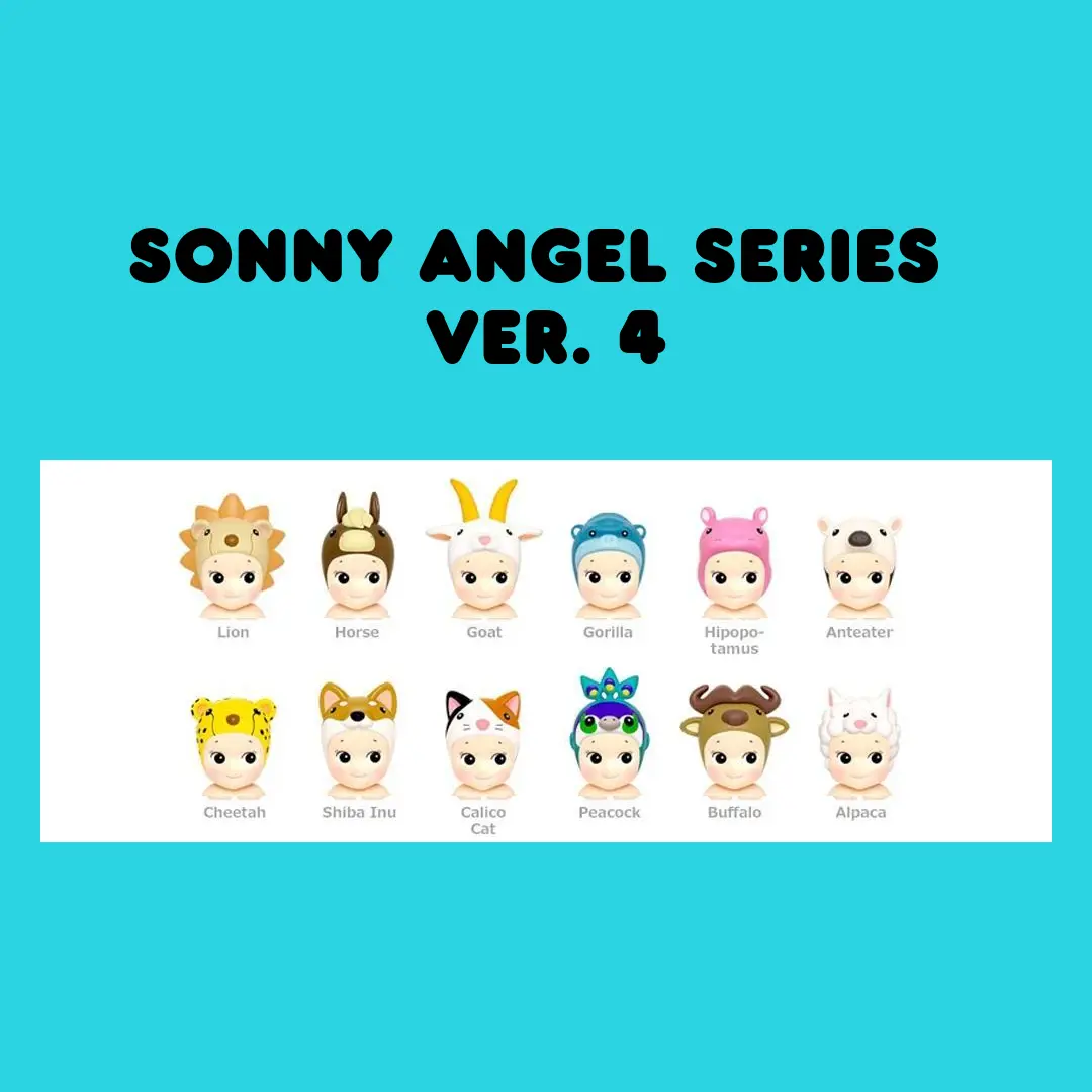 SEALED - Sonny Angel Animal Series 4 Blind Box
