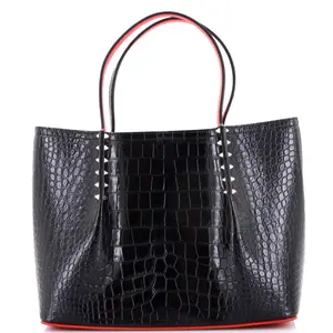 Pre-owned christian louboutin Leather Tote Bags REBAG Cabarock Tote Crocodile Embossed Small by Rebag