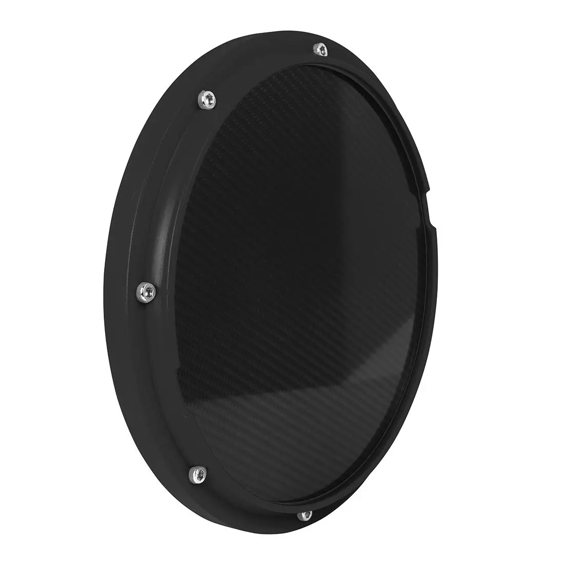 10 Inch Carbon Fiber Mute Drum Practice Pad 1 Count Single Piece Circle Drum Practice Pad, Musical Percussion Instrument Music Accessories for Drum Lovers Practicing Rhythms Drumming Practice Pad Drum Practice Equipment