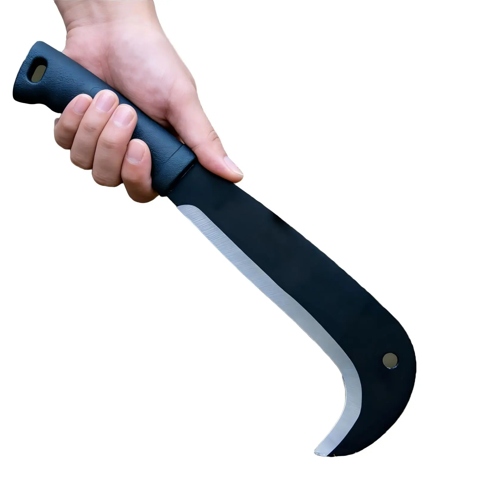 Rugged Brush Hook Scythe, Long-Lasting Blade, Garden Pruning & Agricultural Cutting Tool for Farming Landscaping Edging Tool pruning knives