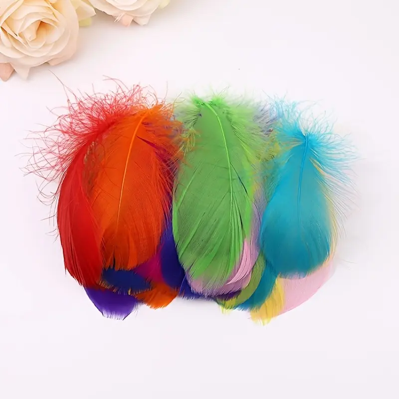 100 pieces of 3.15-4.72 inch synthetic feathers | Photo props suitable for women and girls, carnival decorations, costume accessories, Halloween and Christmas cosplay, neutral fantasy costumes 100 pieces of 3.15-4.72 inch synthetic feathers | Photo props suitable for women and girls, carnival decorations, costume accessories, Halloween and Christmas cosplay, neutral fantasy costumes