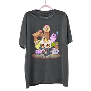 King The Owl House Fantasy Friends Adorable Chibi Design shirts women
