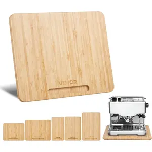 VEVOR Appliance Slider, Large 13x 16 - inch, Rolling Sliding Tray with Silent Rubber Wheels Hollow Handle, Easy to Clean, Appliance Rolling Tray for Coffee Maker, Kitchen Countertop, Natural WoodVEVOR Super Brand Day