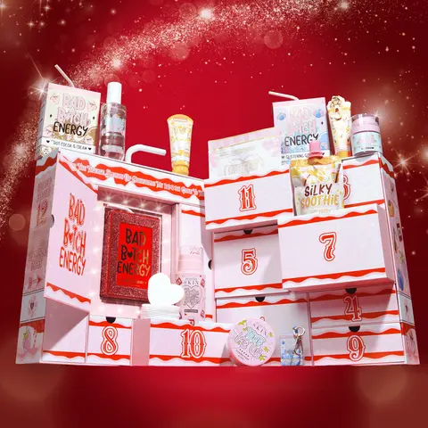 P.Louise 12 Sleighs Of Christmas - Bad Bitch Advent Calendar 2025 - Lip Kits, Gift Sets For Women, Thoughtful Holiday Presents For Girlfriends (Last-Minute Gifting Option)