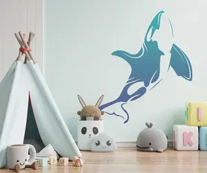 Whale Stencil - Art and Wall Stencil