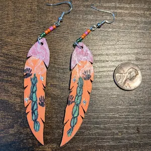 Hand-painted Every Child Matters Earrings