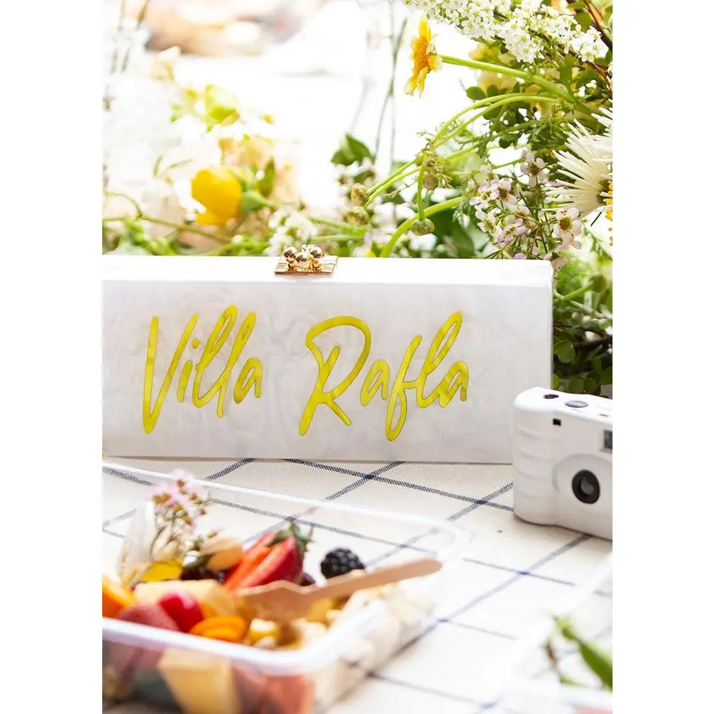 Personalized Name Handbag (Rectangle)