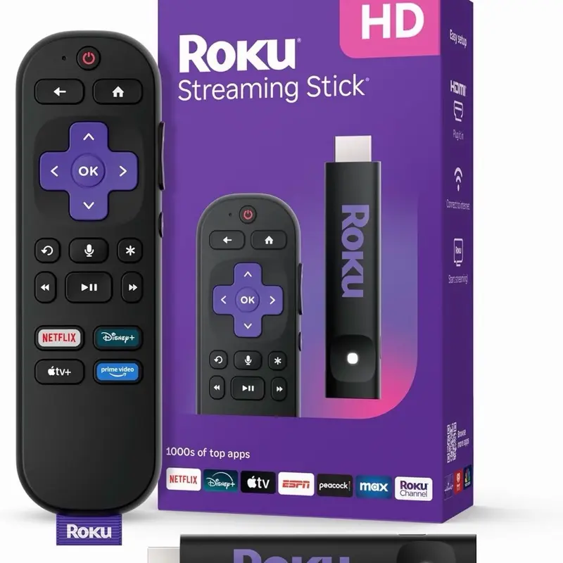 Roku Streaming Stick HD Device - Physical Item Roku Streaming Stick HD Device - Physical Item