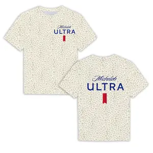 Michelob Ultra Mossy Oak Bottomland Tee For Men And Women, 3d Leopard T-Shirt, Camo 3D Hunting T Shirt, Retro Leopard 3D Tee, Gift For Him For Her