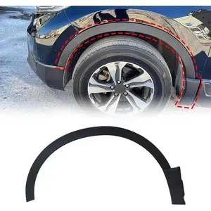 Bumper Trim Strip Front Driver Side for Honda CR-V 2017-2022 1.5L/2.0L Four Cylinder Engine Replacement#  HO1290108 74165-TLA-A02, Front Wheel Mudguard Flare Decoration Part