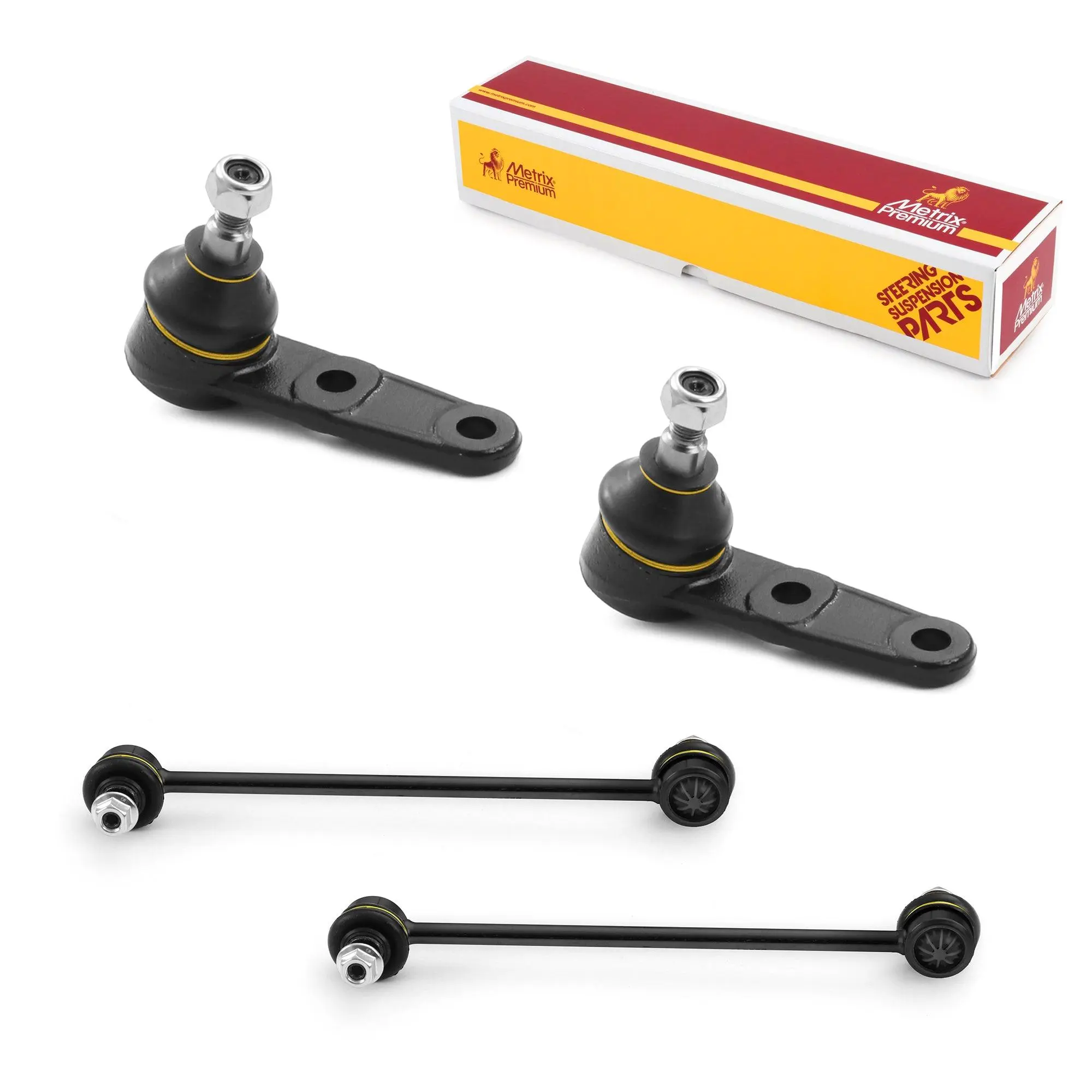 4 PC Front Stabilizer Bar Link and Front Lower Ball Joint Kit  96914MT